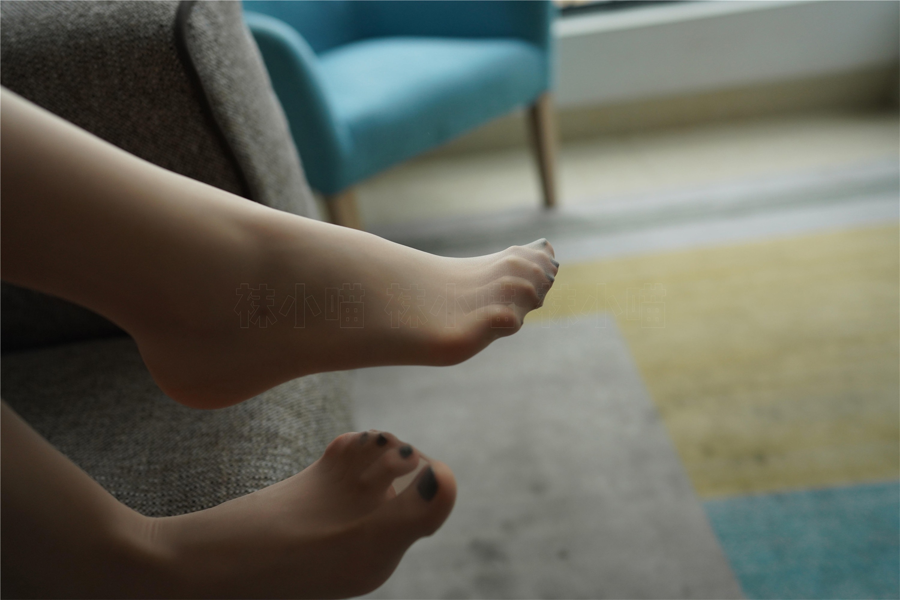 KittyWawa袜小喵  KT170《楼梯私密事》